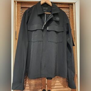 RtA (Road to Awe) Brand Men's Black Jacket Italian Fabric Size XL